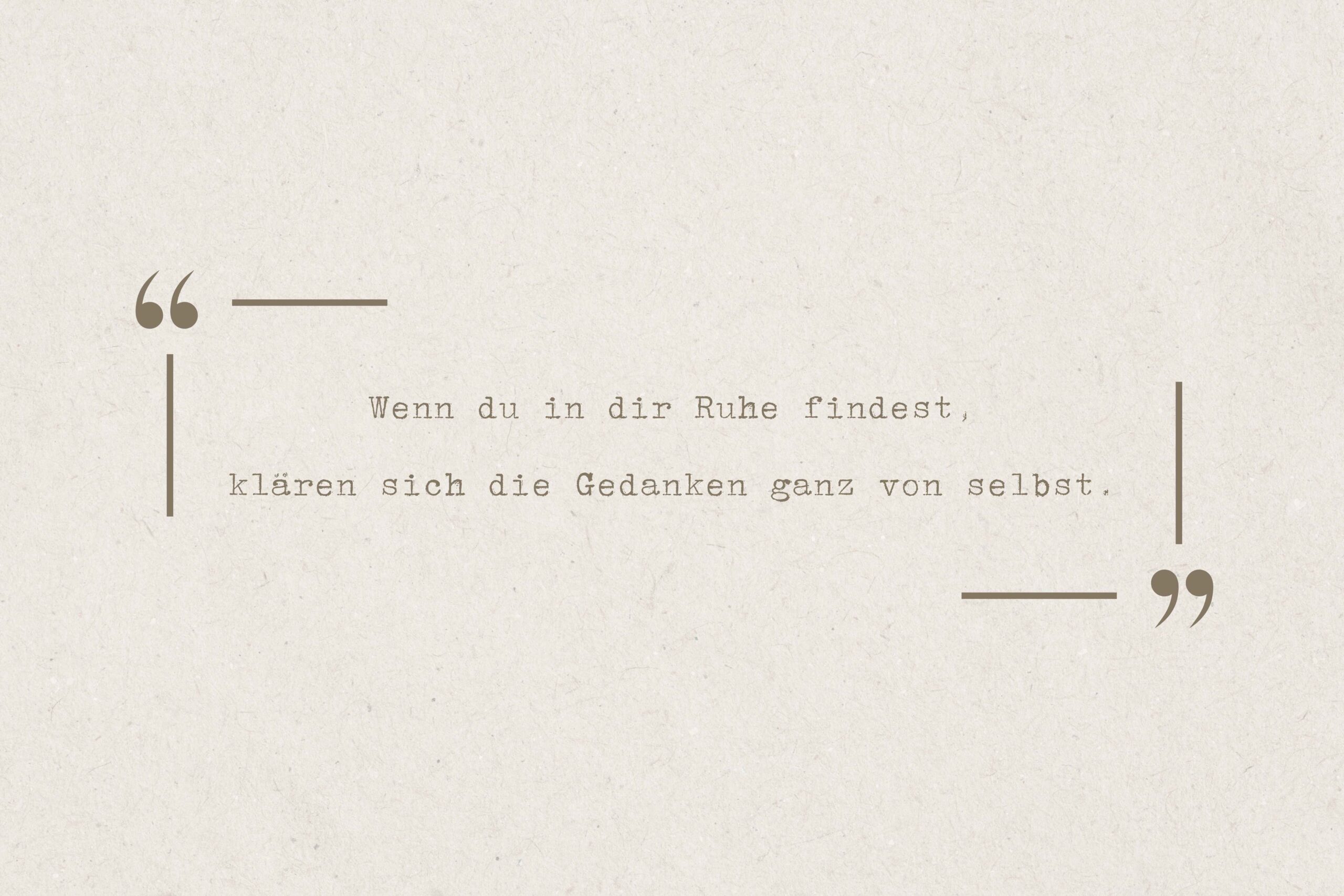 Zitat über Gendanken 1fachjetzt